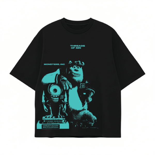 THREADS OF SIN - MONSTERS, INC OVERSIZED T-SHIRT