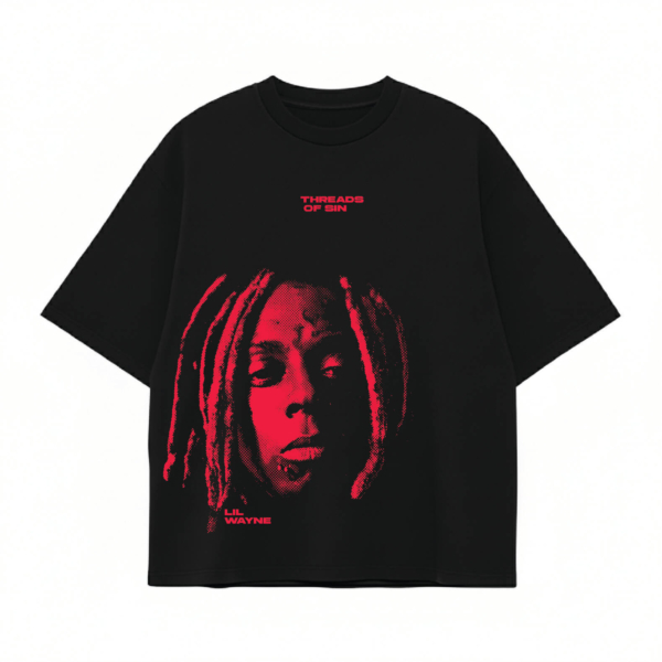 THREADS OF SIN - LIL WAYNE OVERSIZED T-SHIRT