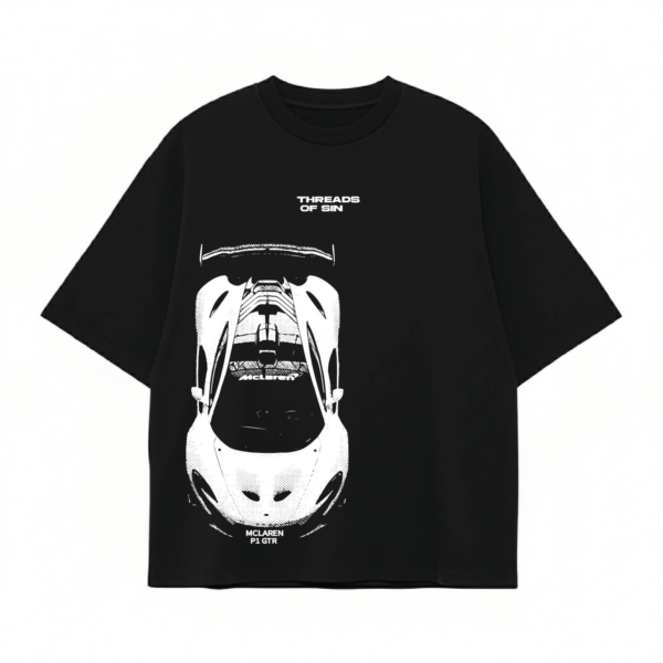 THREADS OF SIN - MCLAREN P1 OVERSIZED T-SHIRT