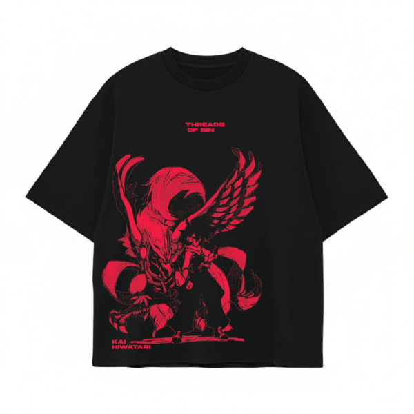 THREADS OF SIN - BEYBLADE OVERSIZED T-SHIRT