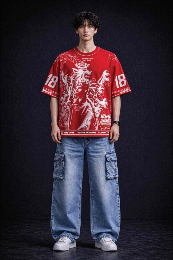 VIRAT KOHLI - GOD OF THE GAME OVERSIZED JERSEY