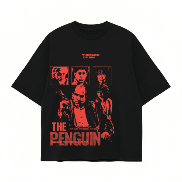 THREADS OF SIN - THE PENGUIN OVERSIZED T-SHIRT