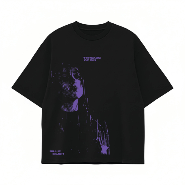 THREADS OF SIN - BILLIE EILISH OVERSIZED T-SHIRT