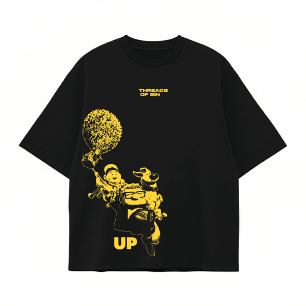 THREADS OF SIN - UP OVERSIZED T-SHIRT
