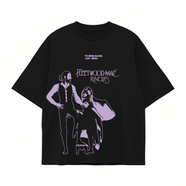 THREADS OF SIN - FLEETWOOD MAC OVERSIZED T-SHIRT