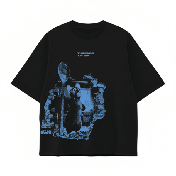 THREADS OF SIN - RATATOUILLE OVERSIZED T-SHIRT