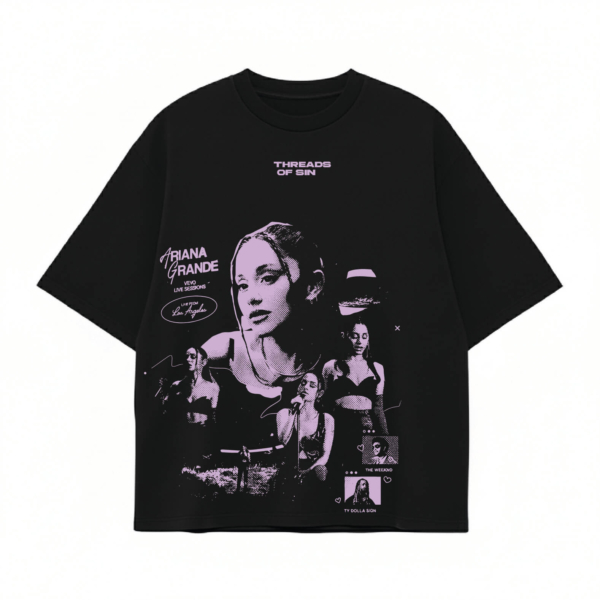 THREADS OF SIN - ARIANA GRANDE OVERSIZED T-SHIRT