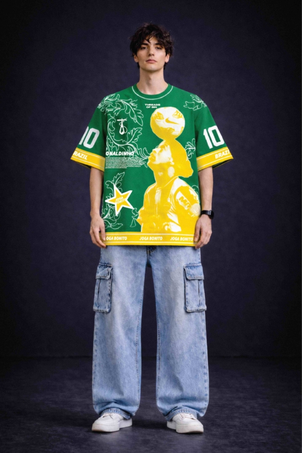 RONALDINHO OVERSIZED JERSEY