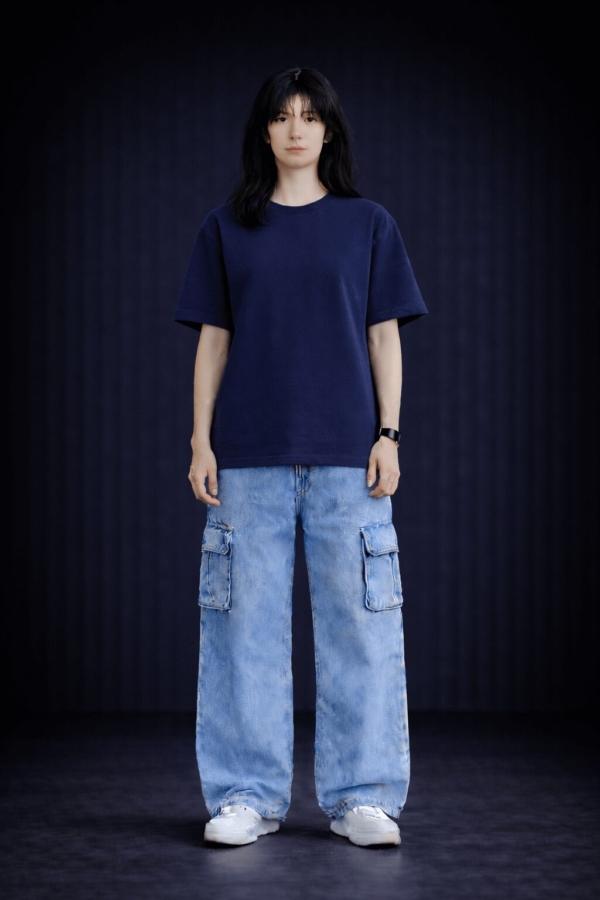 PREMIUM SUBSTANCE - REGULAR MIDNIGHT BLUE T-SHIRT