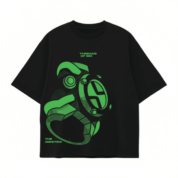 THREADS OF SIN - OMNITRIX CLASSIC OVERSIZED T-SHIRT