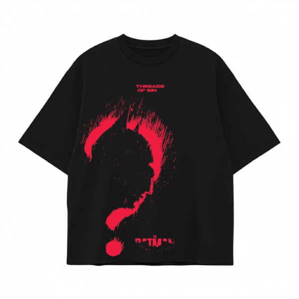 THREADS OF SIN - THE BATMAN OVERSIZED T-SHIRT