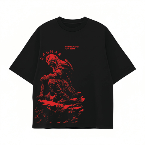 THREADS OF SIN - VIKINGS OVERSIZED T-SHIRT