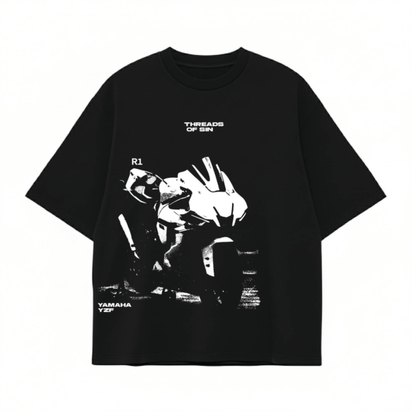 THREADS OF SIN - YAMAHA R1 OVERSIZED T-SHIRT (Copy)