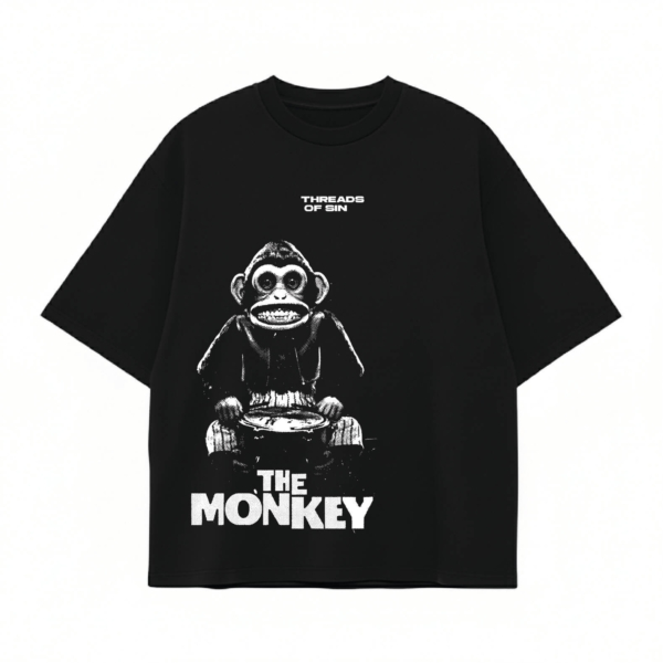 THREADS OF SIN - THE MONKEY OVERSIZED T-SHIRT