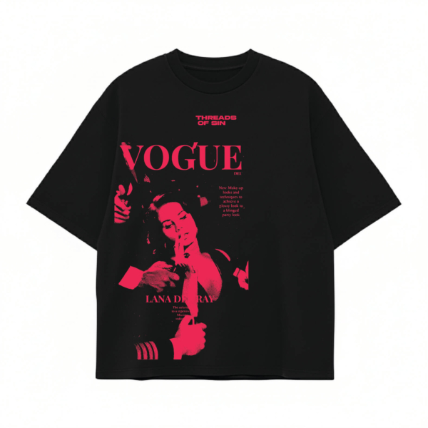THREADS OF SIN - LANA DEL REY OVERSIZED T-SHIRT