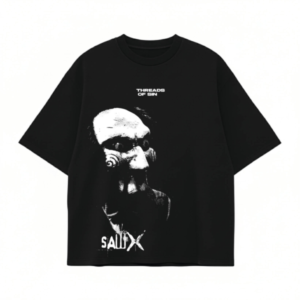 THREADS OF SIN - SAW X OVERSIZED T-SHIRT