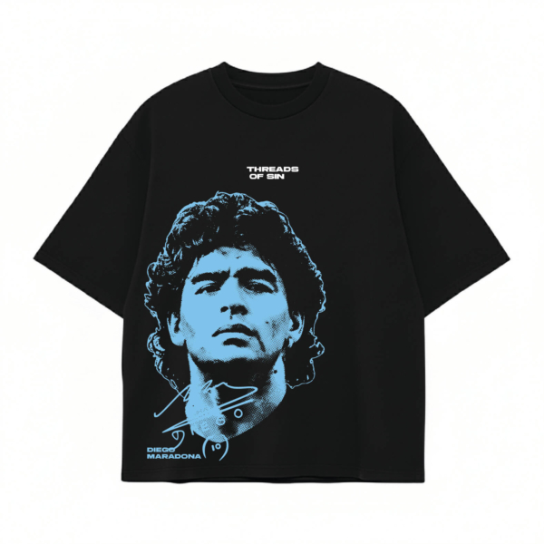 THREADS OF SIN - DIEGO MARADONA OVERSIZED T-SHIRT