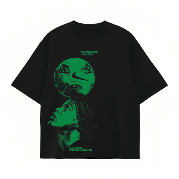THREADS OF SIN - RONALDINHO OVERSIZED T-SHIRT